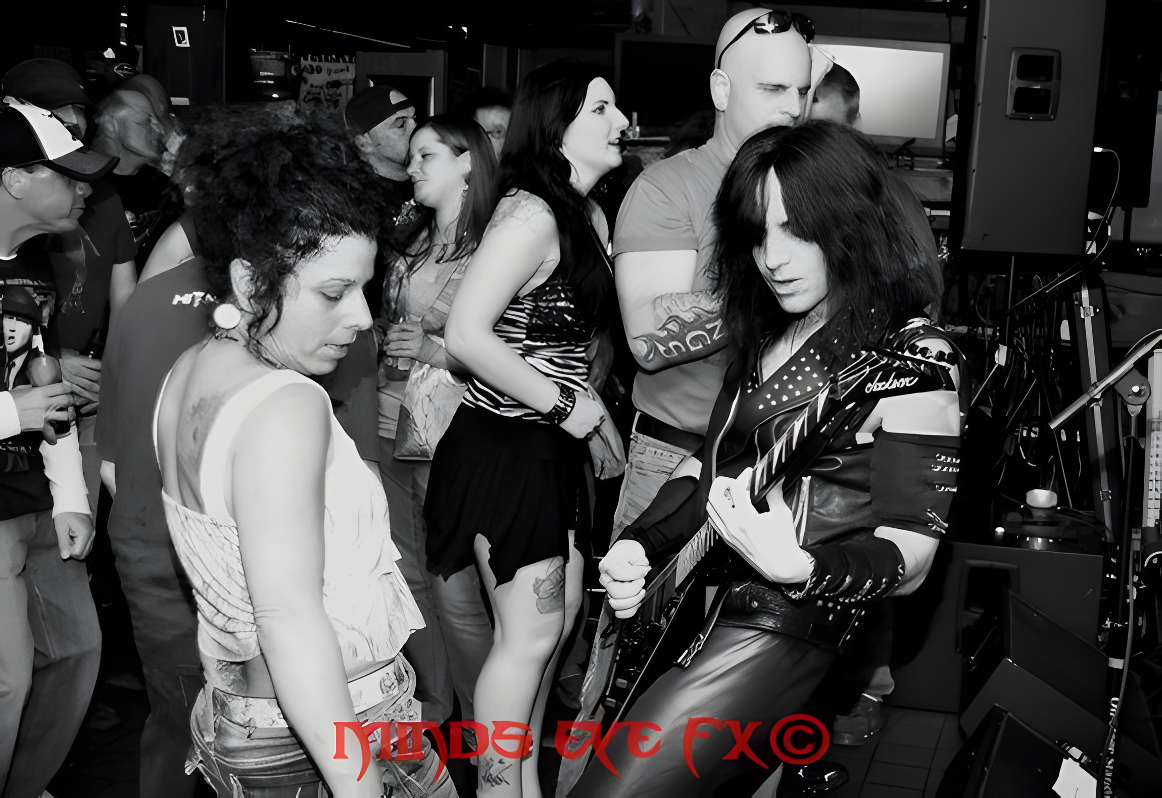 Mike and the Monsters live on stage